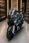 Yamaha Nmax Uyumlu Ön Cam Brekati 2025-2026 Cnc Gümüş