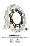 Yamaha Nmax Uyumlu Ön Fren Disk 2018-2026 Cnc Gold
