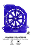 Yamaha Nmax Uyumlu Pervaneli Radyatör Koruması 2021-2026 Cnc Mavi