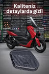 Yamaha Nmax Uyumlu Sol Cep Kapak 2021-2024 Karbon Desen