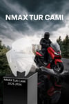 Yamaha Nmax Uyumlu Sport Tur Camı 2025-2026 Mod 4 Şeffaf