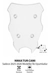 Yamaha Nmax Uyumlu Sport Tur Camı 2025-2026 Mod 3 Şeffaf