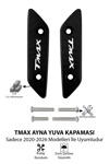 Yamaha Tmax Uyumlu Ayna Yuva Kapaması 2020-2026 Cnc Siyah