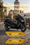 Yamaha Tmax Uyumlu Ayna Yuva Kapaması 2020-2026 Cnc Gold