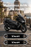 Yamaha Tmax Uyumlu Çamurluk Ucu 2020-2026 Cnc Siyah