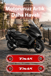 Yamaha Tmax Uyumlu Çamurluk Ucu 2020-2026 Cnc Kırmızı