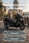 Yamaha Tmax Uyumlu Çamurluk Ucu 2020-2026 Cnc Kırmızı