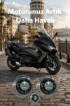 Yamaha Tmax Uyumlu Debriyaj Kapak Seti 2020-2026 Cnc Titanyum