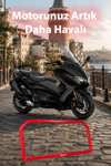 Yamaha Tmax Uyumlu Kadran Çerçevesi 2020-2026 Cnc Kırmızı