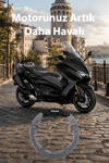 Yamaha Tmax Uyumlu Kasnak Çerçevesi 2020-2026 Cnc Titanyum