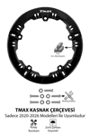 Yamaha Tmax Uyumlu Kasnak Çerçevesi 2020-2026 Cnc Siyah