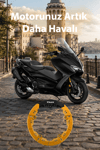 Yamaha Tmax Uyumlu Kasnak Çerçevesi 2020-2026 Cnc Gold