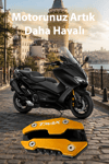 Yamaha Tmax Uyumlu Kaz Ayağı Koruyucu Seti 2020-2026 Cnc Gold