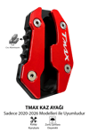 Yamaha Tmax Uyumlu Kaz Ayağı Koruyucu Seti 2020-2026 Cnc Kırmızı