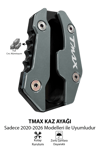 Yamaha Tmax Uyumlu Kaz Ayağı Koruyucu Seti 2020-2026 Cnc Mavi