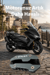 Yamaha Tmax Uyumlu Kaz Ayağı Koruyucu Seti 2020-2026 Cnc Mavi
