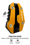 Yamaha Tmax Uyumlu Kaz Ayağı Koruyucu Seti 2020-2026 Cnc Gold