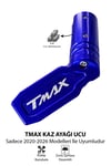 Yamaha Tmax Uyumlu Kaz Ayağı Ucu 2020-2026 Cnc Mavi