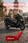 Yamaha Tmax Uyumlu Kaz Ayağı Ucu 2020-2026 Cnc Kırmızı