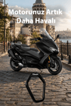 Yamaha Tmax Uyumlu Kontak Çerçevesi 2020-2026 Cnc Siyah