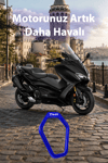 Yamaha Tmax Uyumlu Kontak Çerçevesi 2020-2026 Cnc Mavi