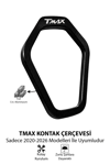Yamaha Tmax Uyumlu Kontak Çerçevesi 2020-2026 Cnc Siyah