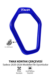 Yamaha Tmax Uyumlu Kontak Çerçevesi 2020-2026 Cnc Mavi