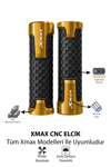 Yamaha Xmax Uyumlu Alüminyum Elcik 2028-2026 Cnc Gold
