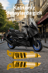 Yamaha Xmax Uyumlu Artçı Basamak 2021-2026 Cnc Gold