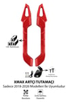 Yamaha Xmax Uyumlu Artçı Tutamaç 2018-2026 Cnc Kırmızı
