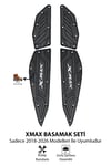 Yamaha Xmax Uyumlu Basamak Seti 2018-2026 Silikon Siyah