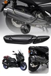 Yamaha Xmax Uyumlu Egzoz Koruma Set 2025-2026 Karbon Desen