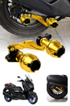 Yamaha Xmax Uyumlu Egzoz Koruma Takozu Cnc Gold