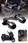 Yamaha Xmax Uyumlu Egzoz Koruma Takozu Cnc Titanyum