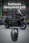 Yamaha Xmax Uyumlu Egzoz Ucu 2021-2024 Karbon Desen