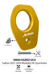 Yamaha Xmax Uyumlu Egzoz Ucu 2021-2024 Cnc Gold