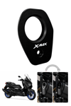 Yamaha Xmax Uyumlu Egzoz Ucu 2021-2024 Cnc Siyah