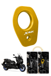 Yamaha Xmax Uyumlu Egzoz Ucu 2021-2024 Cnc Gold