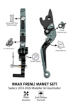 Yamaha Xmax Uyumlu El Frenli Manet 2018-2026 Cnc Titanyum
