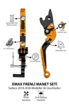 Yamaha Xmax Uyumlu El Frenli Manet 2018-2026 Cnc Gold