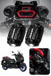 Yamaha Xmax Uyumlu Hidrolik Kapağı 2019-2026 Cnc Siyah