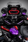 Yamaha Xmax Uyumlu Hidrolik Kapağı 2019-2026 Cnc Mor