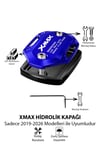 Yamaha Xmax Uyumlu Hidrolik Kapağı 2019-2026 Cnc Mavi