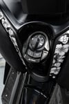 Yamaha Xmax Uyumlu Kontak Çerçevesi 2020-2026 Cnc Siyah