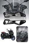 Yamaha Xmax Uyumlu Ön Cam Braketi 2024-2026 Cnc Siyah