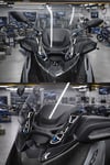 Yamaha Xmax Uyumlu Ön Cam Braketi 2024-2026 Cnc Siyah