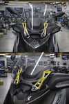 Yamaha Xmax Uyumlu Ön Cam Braketi 2024-2026 Cnc Gold