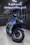 Yamaha Xmax Uyumlu Ön Fren Disk 2018-2026 Cnc Mavi