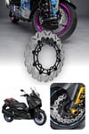 Yamaha Xmax Uyumlu Ön Fren Disk 2018-2026 Cnc Siyah