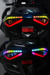 Yamaha Xmax Uyumlu Rgb Far Ledi 2024-2026 Telefon Kontrollü